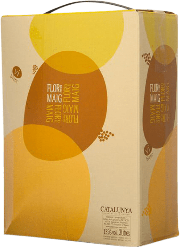 14,95 € | Vino bianco Celler de Capçanes Blanc D.O. Montsant Catalogna Spagna Grenache Bianca, Macabeo Bag in Box 3 L