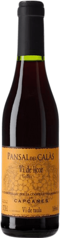 32,95 € Kostenloser Versand | Rotwein Celler de Capçanes Pansal del Calàs D.O. Montsant Halbe Flasche 37 cl