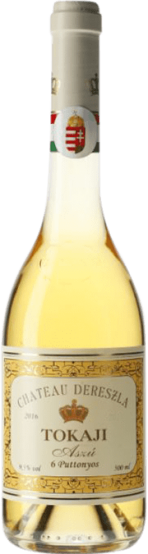 65,95 € | 甜葡萄酒 Château Dereszla Tokaji Aszú 6 Puttonyos I.G. Tokaj-Hegyalja 托卡伊 匈牙利 Furmint — 富尔明特, Hárslevelü — 哈什莱韦吕, Zéta — 泽塔 中瓶装 50 cl