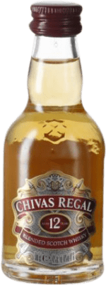 Whiskey Blended Chivas Regal 12 Jahre Miniaturflasche 5 cl