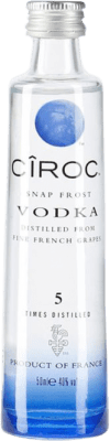 103,95 € | Boîte de 12 unités Vodka Cîroc France Bouteille Miniature 5 cl