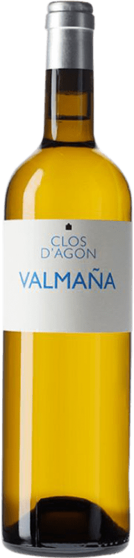 Бесплатная доставка | Белое вино Clos d'Agon Valmaña Blanc Каталония Испания Viognier 75 cl