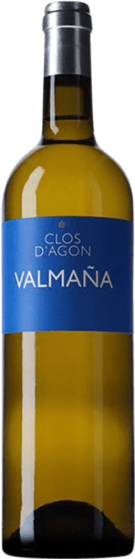 Envío gratis | Vino Blanco Clos d'Agon Valmaña Cataluña España Viognier 75 cl