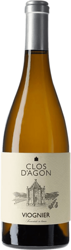 Envio grátis | Vinho branco Clos d'Agon Catalunha Espanha Viognier 75 cl