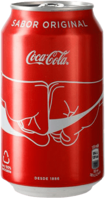 Soft Drinks & Mixers 24 units box Coca-Cola Can 33 cl