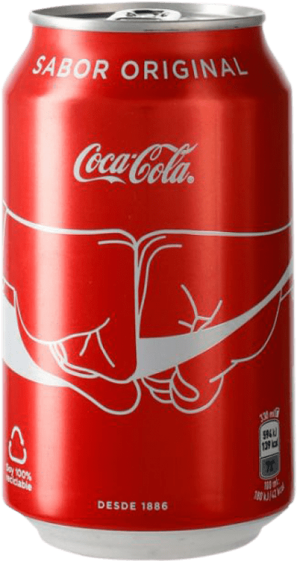 32,95 € | Caja de 24 unidades Refrescos Coca-Cola Original España Lata 33 cl