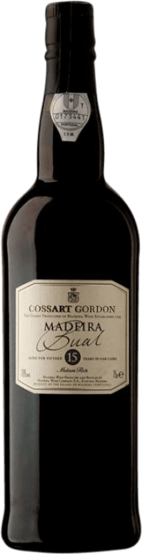 Envio grátis | Vinho branco Cossart Gordon I.G. Madeira Madeira Portugal Boal 15 Anos 75 cl