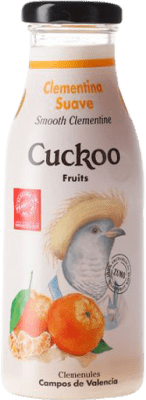 Refrescos e Mixers Caixa de 24 unidades Cuckoo Clementina Suave Garrafa Pequena 25 cl