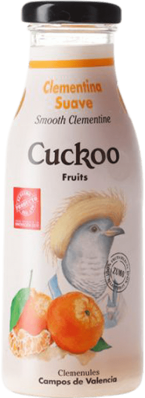 送料無料 | 24個入りボックス 飲み物とミキサー Cuckoo Clementina Suave スペイン 小型ボトル 25 cl