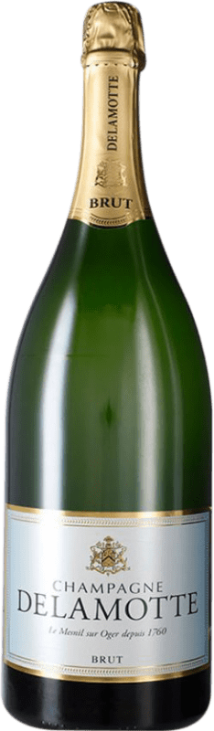 送料無料 | 白スパークリングワイン Delamotte Brut A.O.C. Champagne シャンパン フランス Pinot Black, Chardonnay, Pinot Meunier インペリアルボトル-Mathusalem 6 L