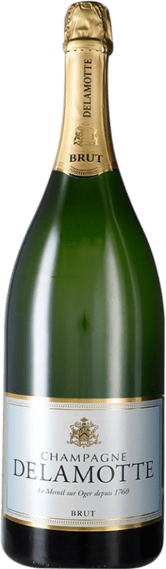 Free Shipping | White sparkling Delamotte Brut A.O.C. Champagne Champagne France Pinot Black, Chardonnay, Pinot Meunier Imperial Bottle-Mathusalem 6 L