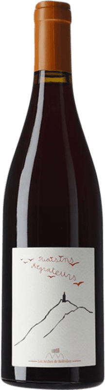 Kostenloser Versand | Rotwein Domaine de Bellivière Raisins Migrateurs Loire Frankreich Garnacha — Grenache 75 cl
