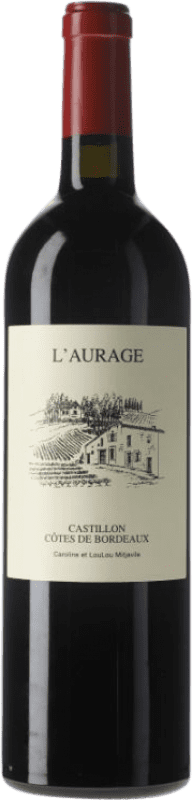 49,95 € | 红酒 Domaine de l'Aurage 波尔多 法国 Merlot, Cabernet Franc 75 cl