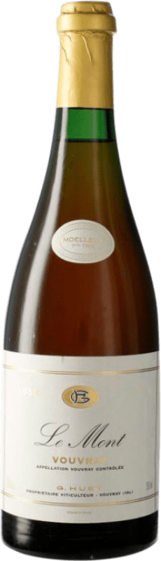 Kostenloser Versand | Weißwein Huet Le Mont Moelleux Premier Trie 1953 A.O.C. Vouvray Loire Frankreich Chenin Weiß 75 cl