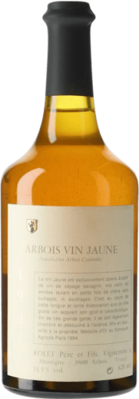 113,95 € Spedizione Gratuita | Vino Liquoroso Domaine Rolet Jaune — Giallo Giovane 1987 A.O.C. Arbois