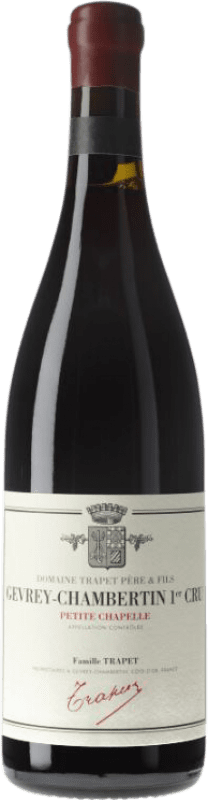 Free Shipping | Red wine Trapet Petite Chapelle Premier Cru A.O.C. Gevrey-Chambertin Burgundy France Pinot Black 75 cl