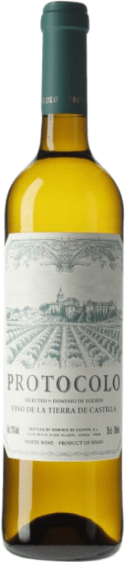 3,95 € Envio grátis | Vinho branco Dominio de Eguren Protocolo Blanco