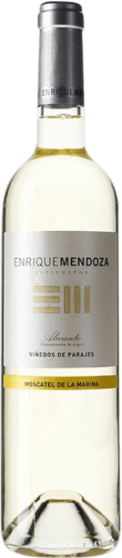 16,95 € Envio grátis | Vinho branco Enrique Mendoza Marina D.O. Alicante