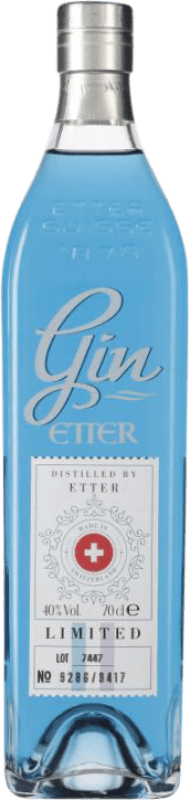 Бесплатная доставка | Джин Etter Söehne Blue Gin Швейцария 70 cl