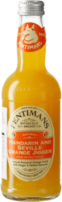 Soft Drinks & Mixers 12 units box Fentimans Mandarin & Seville Orange Jigger Small Bottle 27 cl