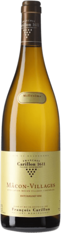 送料無料 | 白ワイン François Carillon Blanc A.O.C. Mâcon-Villages ブルゴーニュ フランス Chardonnay 75 cl