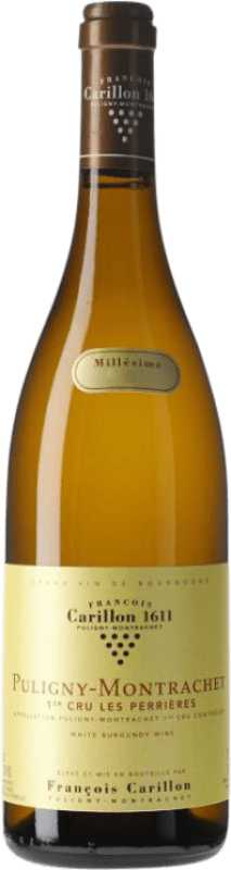 Free Shipping | White wine François Carillon Les Perrières Premier Cru A.O.C. Puligny-Montrachet Burgundy France Chardonnay 75 cl