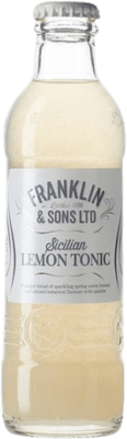 Bibite Scatola da 24 unità Franklin & Sons Sicilian 20 cl Lemon — Limone, Tonic Water — Tonica