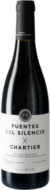 Free Shipping | Red wine Fuentes del Silencio X Chartier I.G.P. Vino de la Tierra de Castilla y León Castilla la Mancha Spain Grenache, Mencía, Grenache Tintorera 75 cl