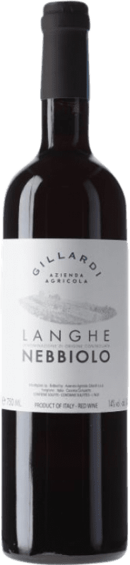 Free Shipping | Red wine Gillardi D.O.C. Langhe Piemonte Italy Nebbiolo 75 cl