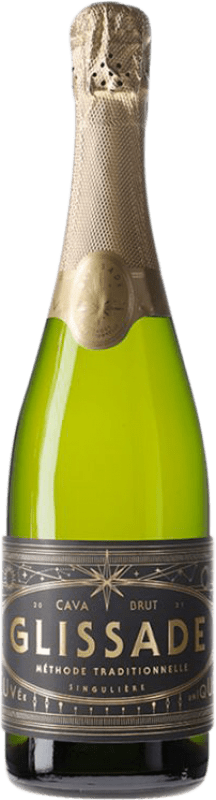 12,95 € | Blanc mousseux Glissade Brut D.O. Cava Catalogne Espagne Macabeo, Xarel·lo, Parellada 75 cl