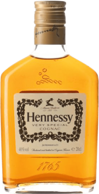 19,95 € Kostenloser Versand | Cognac Hennessy VS Very Special — Sehr Besonders A.O.C. Cognac Kleine Flasche 20 cl