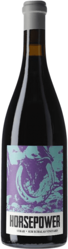 Free Shipping | Red wine Horsepower Sur Echalas Washington United States Syrah 75 cl