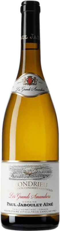 111,95 € Envio grátis | Vinho branco Paul Jaboulet Aîné Les Grands Amandiers A.O.C. Condrieu