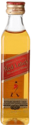 Whiskey Blended 12 Einheiten Box Johnnie Walker Red Label Miniaturflasche 5 cl