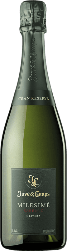 Envío gratis | Espumoso blanco Juvé y Camps Millésimé Brut Gran Reserva D.O. Cava Cataluña España Xarel·lo 75 cl