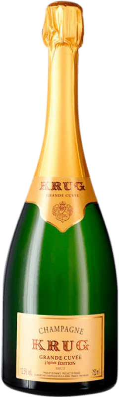 送料無料 | 白スパークリングワイン Krug Grande Cuvée 170ème Edition Brut A.O.C. Champagne シャンパン フランス 75 cl