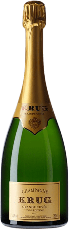 Kostenloser Versand | Weißer Sekt Krug Grande Cuvée 171ème Edition Brut A.O.C. Champagne Champagner Frankreich 75 cl