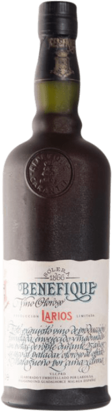 818,95 € | Fortified wine Larios Benefique Oloroso D.O. Sierras de Málaga Andalusia Spain Pedro Ximénez 25 Years 75 cl