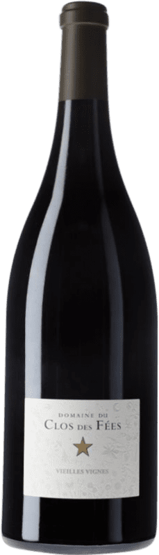 87,95 € 送料無料 | 赤ワイン Le Clos des Fées Vieilles Vignes I.G.P. Vin de Pays Côtes Catalanes マグナムボトル 1,5 L