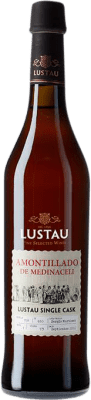 58,95 € | Fortified wine Lustau Amontillado de Medinaceli Single Cask Saca D.O. Jerez-Xérès-Sherry Andalusia Spain Palomino Fino Medium Bottle 50 cl