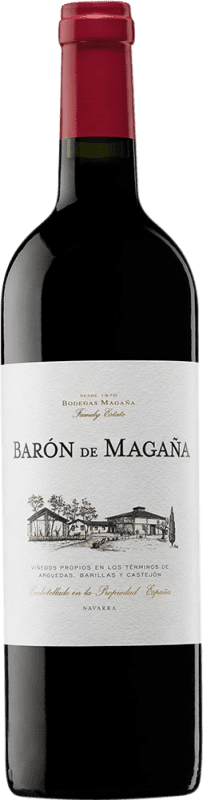 Free Shipping | Red Wine Viña Magaña Barón D.O. Navarra Navarre Spain 75 cl