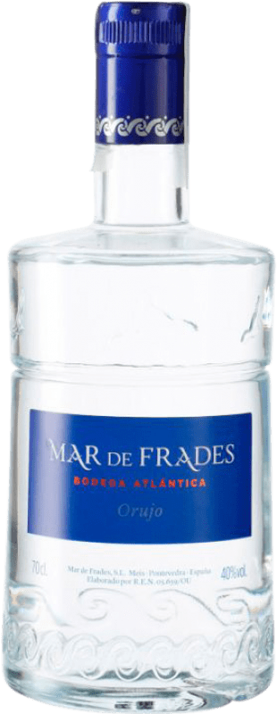 29,95 € Envio grátis | Aguardente Orujo Mar de Frades Blanco