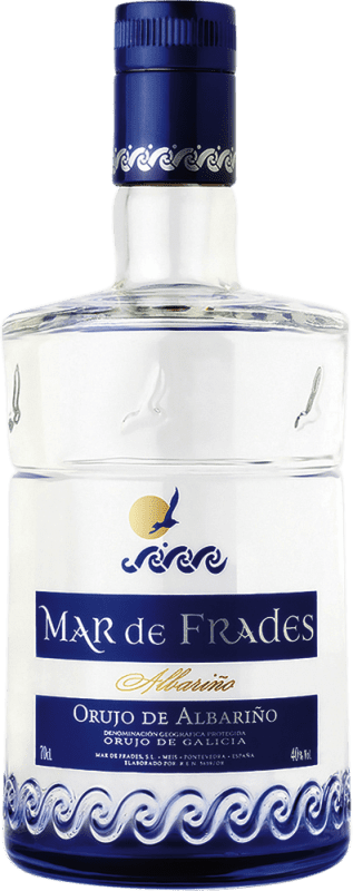 Envoi gratuit | Eau-de-vie Mar de Frades Blanco Galice Espagne 70 cl