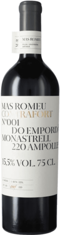 39,95 € | Vin rouge Mas Romeu Contrafort 001 D.O. Empordà Catalogne Espagne Monastrell 75 cl