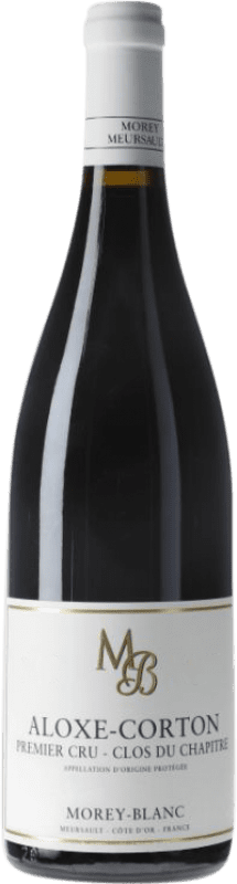 Free Shipping | Red wine Marc Morey Aloxe Clos du Chapitre Premier Cru A.O.C. Corton Burgundy France Pinot Black 75 cl