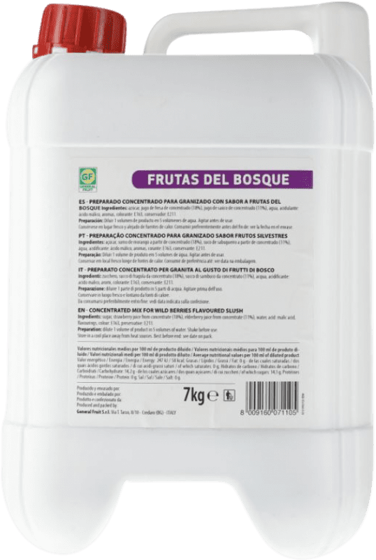 送料無料 | シュナップ Naturera Granizado Frutos del Bosque スペイン カラフ 6 L