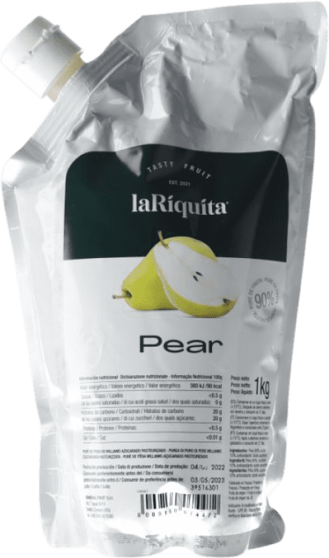 Envoi gratuit | Purée de Fruits pour Cocktail Naturera Espagne 1 L Williams Pear — Poire Williams Sans Alcool