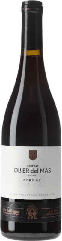 19,95 € | Красное вино Oller del Mas Bernat Oller Negre D.O. Pla de Bages Каталония Испания Merlot, Syrah, Picapoll Black, Picapoll 75 cl