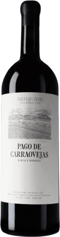 349,95 € | Vino rosso Pago de Carraovejas D.O. Ribera del Duero Castilla-La Mancha Spagna Tempranillo, Merlot, Cabernet Sauvignon Bottiglia Jéroboam-Doppio Magnum 3 L