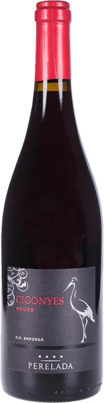 Kostenloser Versand | Rotwein Perelada Cigonyes Negre D.O. Empordà Katalonien Spanien 75 cl